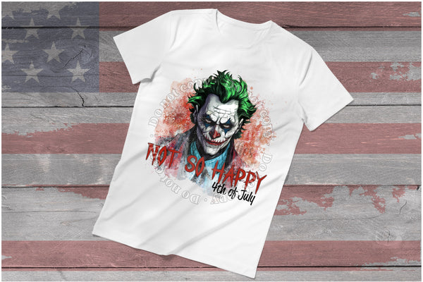 Not So Happy Fourth Of July Shirt