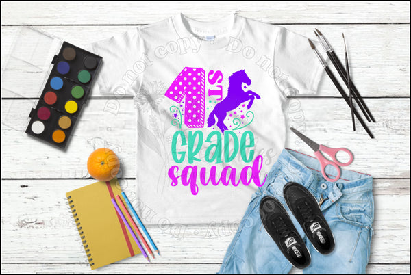 (Your Grade) Squad Kids shirt
