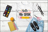 hello (Your Grade) Kids shirt.