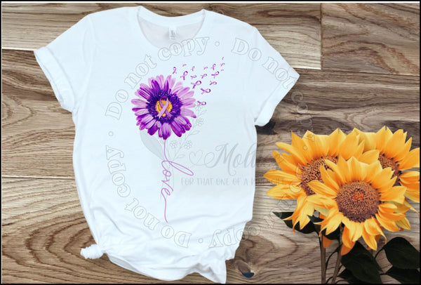 Domestic Violence Awareness Love Daisy