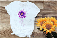 Domestic Violence Awareness Fight Daisy