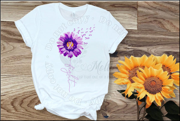 Domestic Violence Awareness Fight Daisy