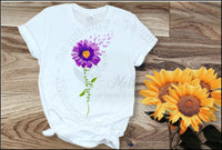 Domestic Violence Awareness Never Give Up Daisy