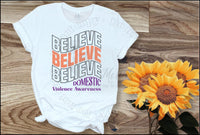 Believe Domestic Violence Awareness