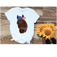 Patriotic Horse Shirt