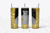 Bride Tumbler - Silver or Gold