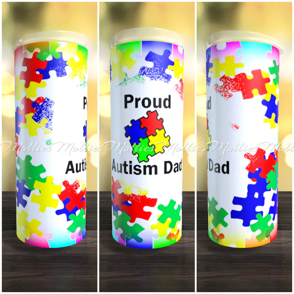 Autism Dad Tumbler