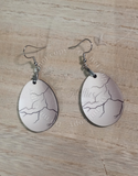 Cracked Egg Earrings