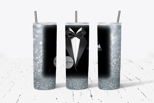 Groom Tumbler-Silver or Gold