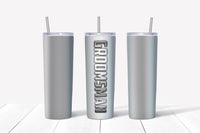Groomsman Metal Background Tumbler