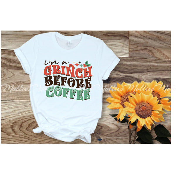 I'm A .... Before Coffee Shirt