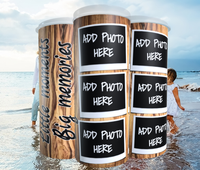 6 Photo Little Moments Big Memories Tumbler