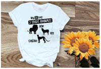 My Ex Has 3 Spirit Animals Shirt