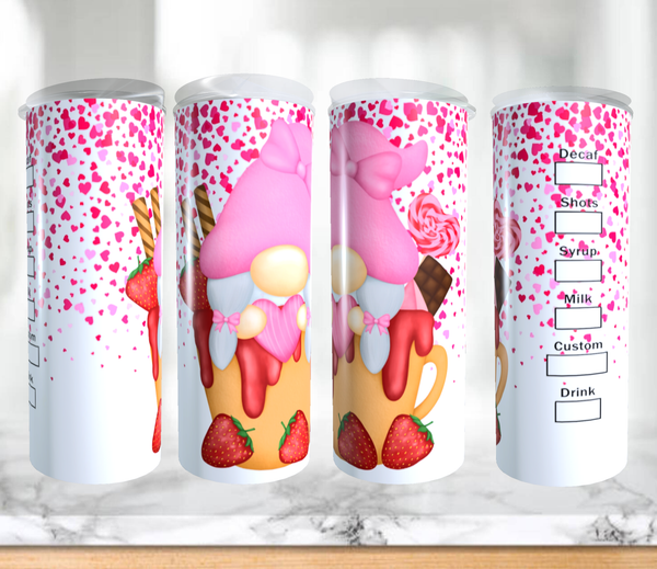 STRAWBERRY GNOME DRINK Tumbler