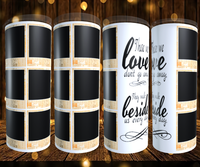 9 Photo Those We Love Don't Go Away White Tumbler