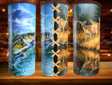 Fish And Deer Combo Tumbler