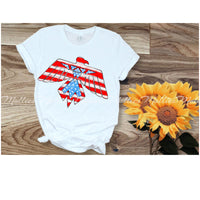 Red, White, and Blue Bird Shirt
